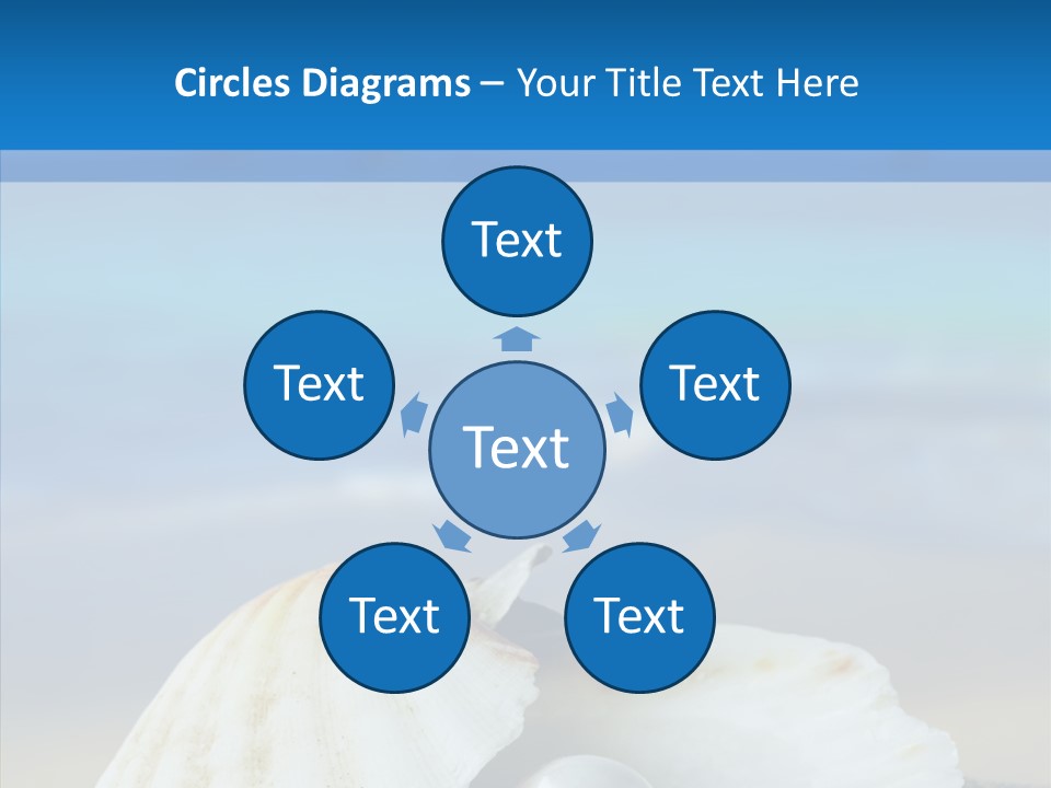 Nature Detail Lagoon PowerPoint Template