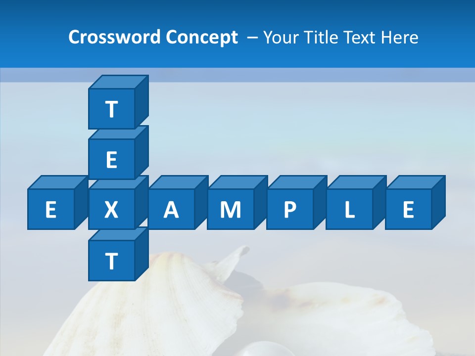 Nature Detail Lagoon PowerPoint Template