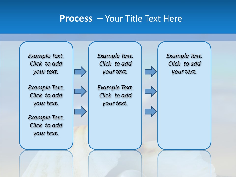 Nature Detail Lagoon PowerPoint Template