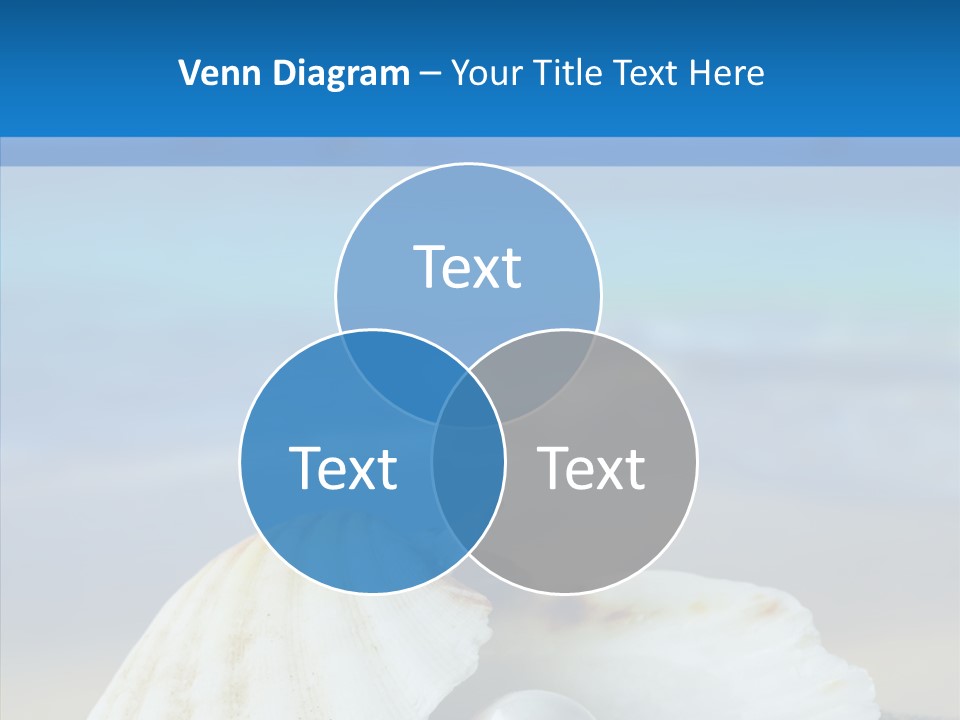 Nature Detail Lagoon PowerPoint Template