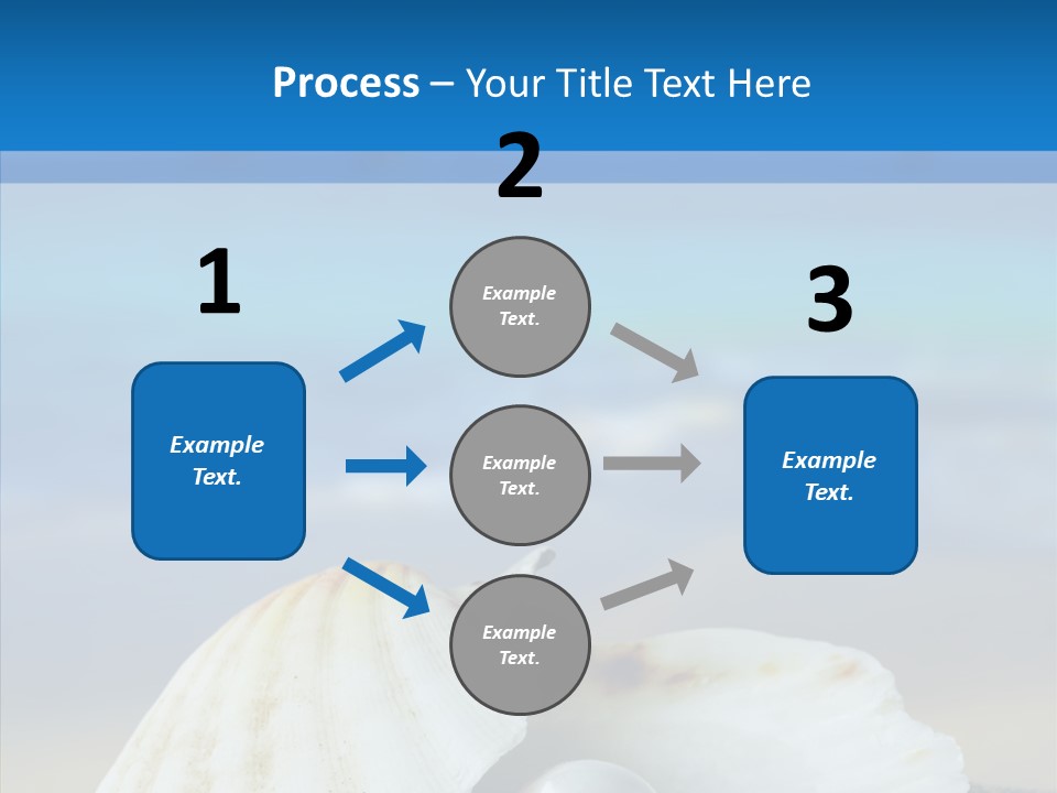 Nature Detail Lagoon PowerPoint Template