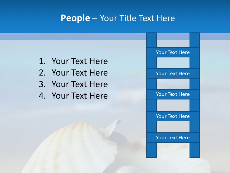 Nature Detail Lagoon PowerPoint Template