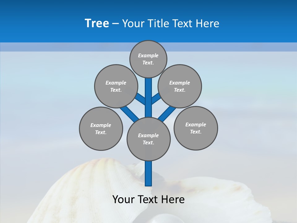 Nature Detail Lagoon PowerPoint Template