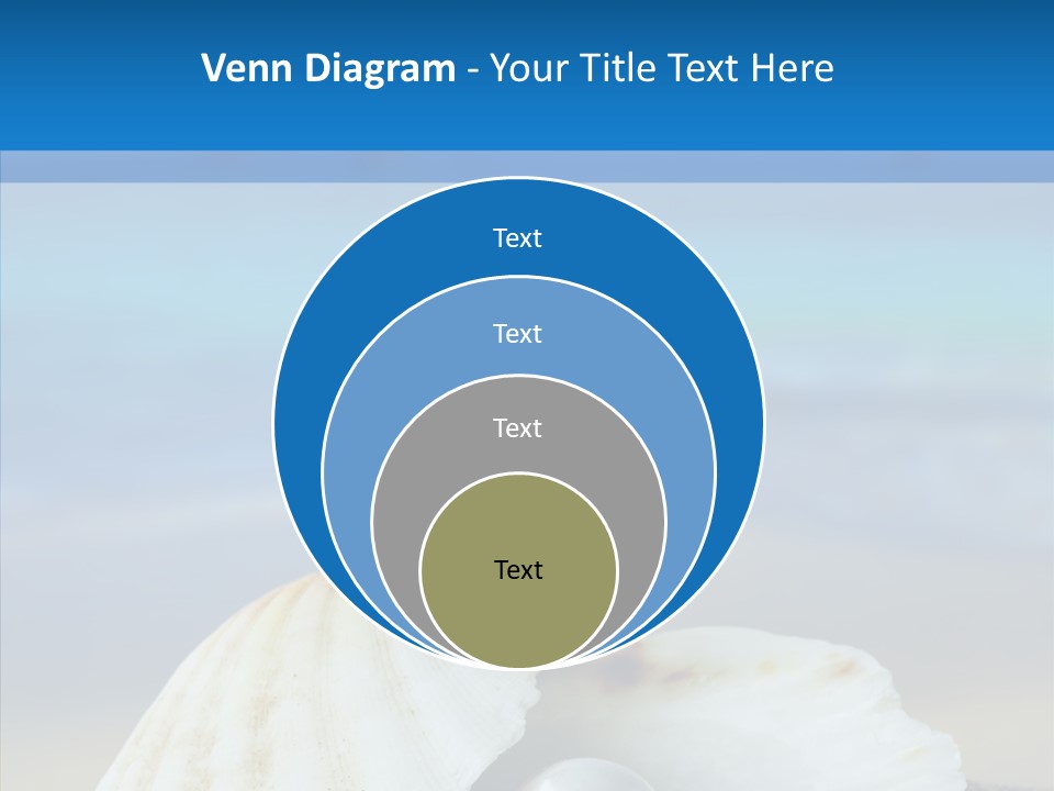 Nature Detail Lagoon PowerPoint Template