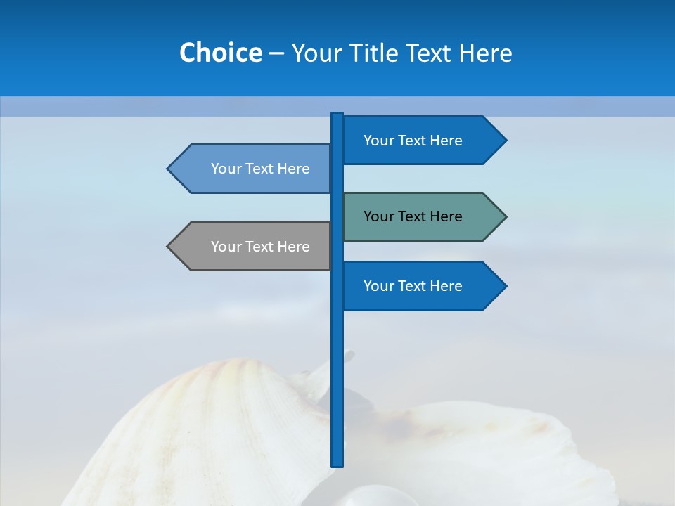 Nature Detail Lagoon PowerPoint Template