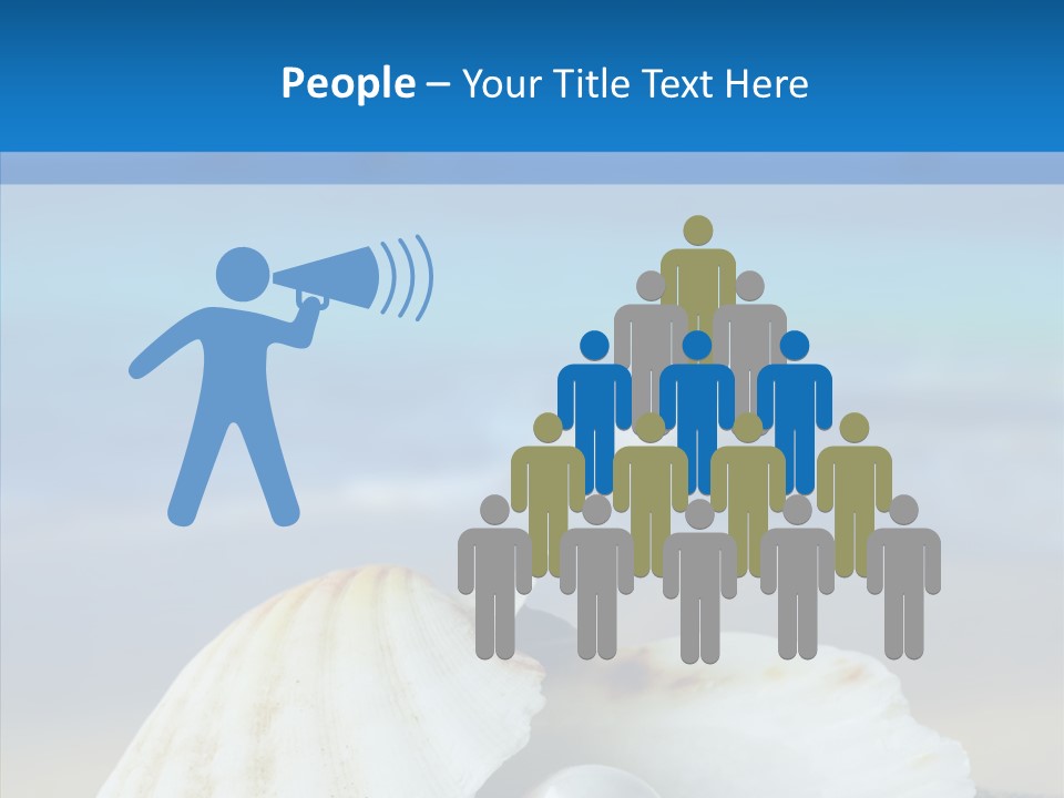 Nature Detail Lagoon PowerPoint Template