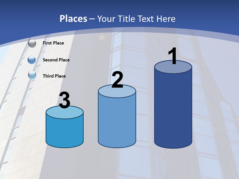 Company White Building PowerPoint Template