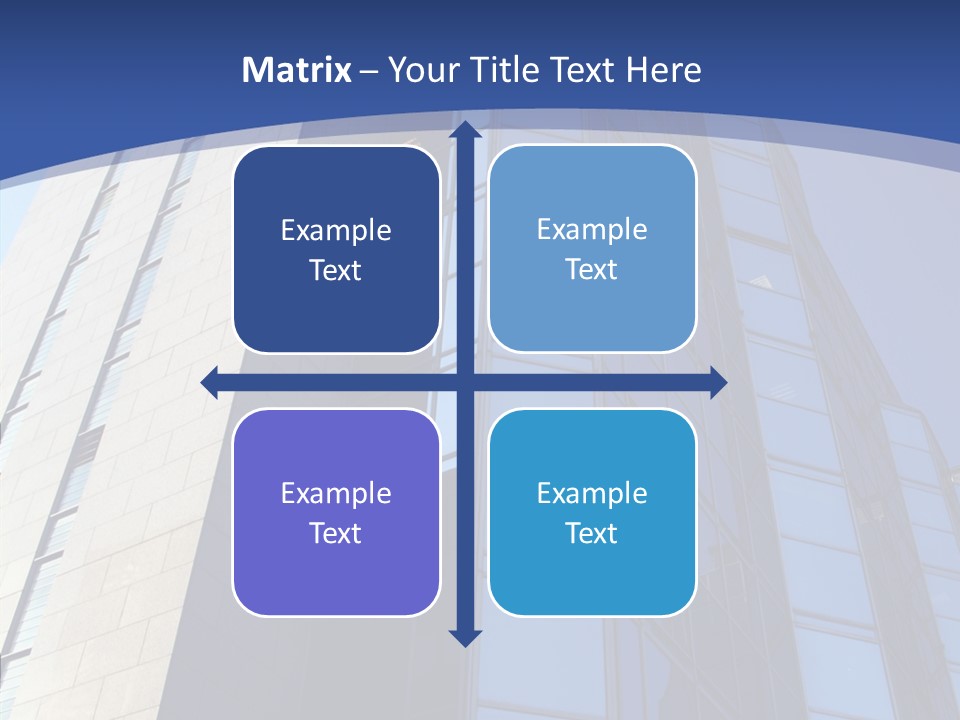 Company White Building PowerPoint Template
