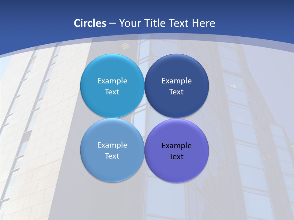 Company White Building PowerPoint Template