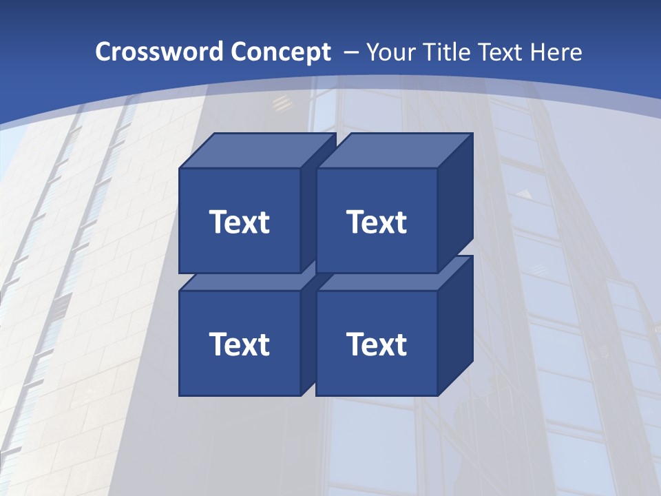 Company White Building PowerPoint Template