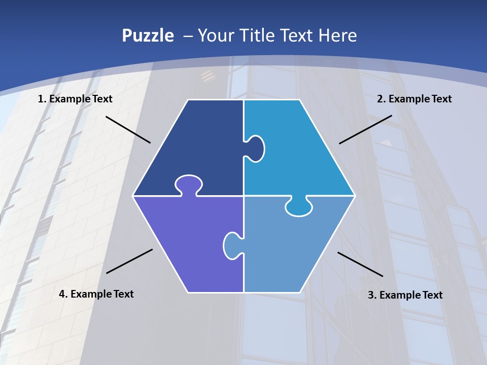 Company White Building PowerPoint Template