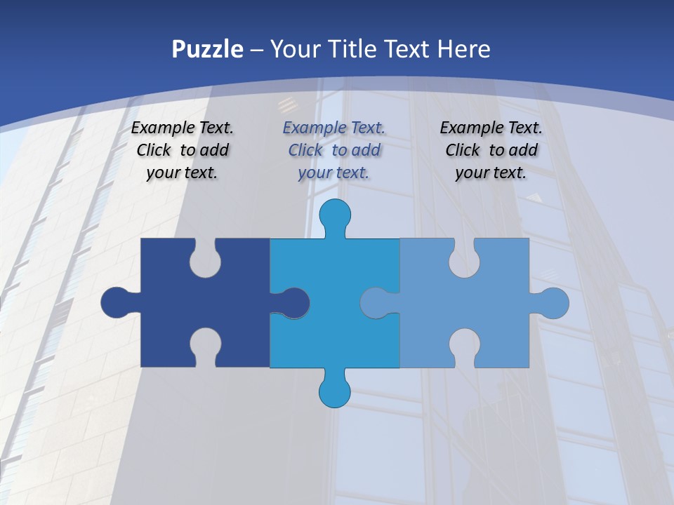 Company White Building PowerPoint Template