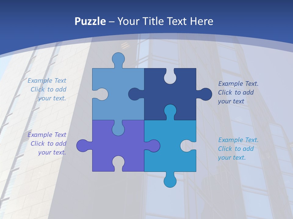 Company White Building PowerPoint Template