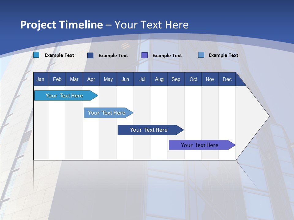 Company White Building PowerPoint Template