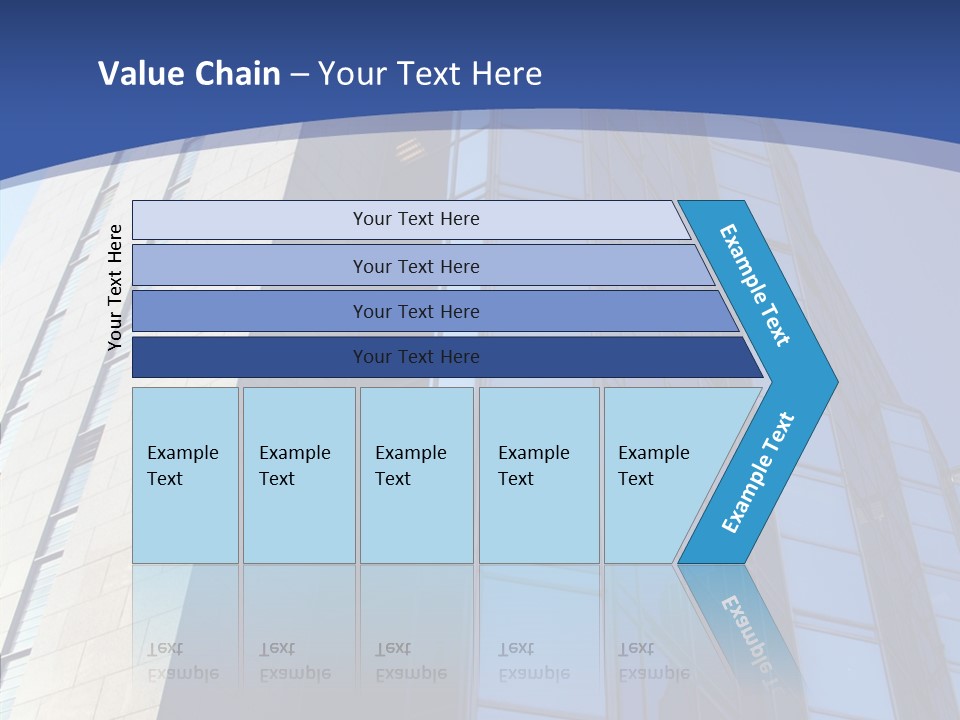 Company White Building PowerPoint Template