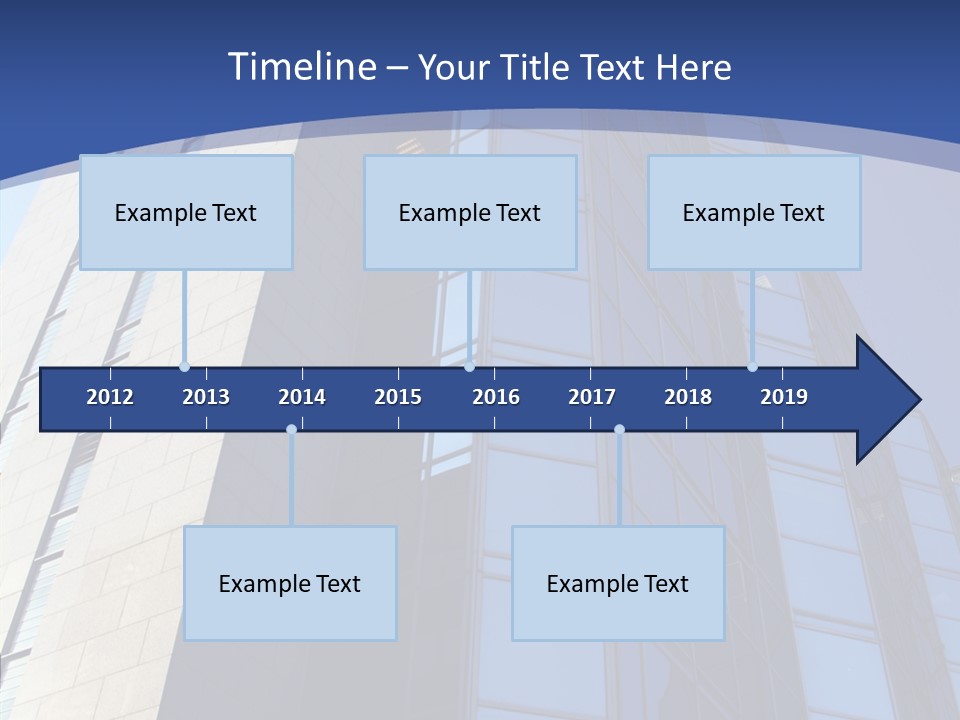 Company White Building PowerPoint Template
