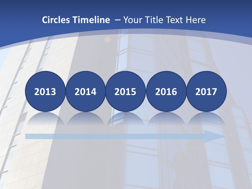 Company White Building PowerPoint Template