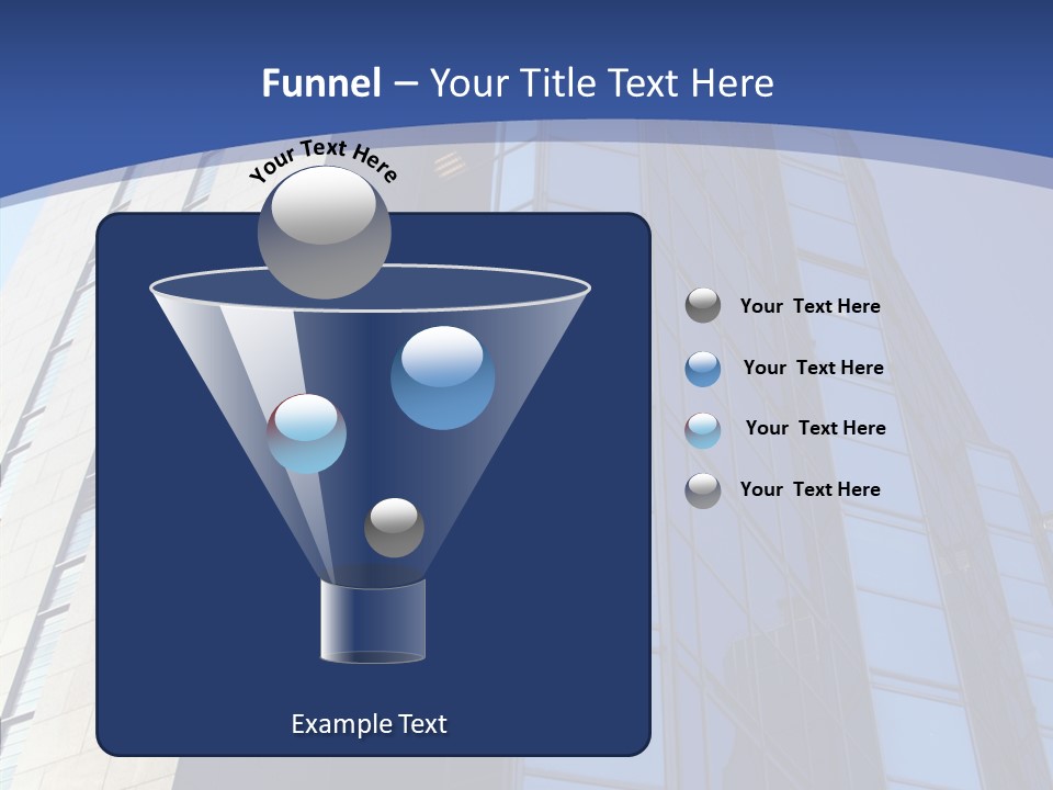 Company White Building PowerPoint Template