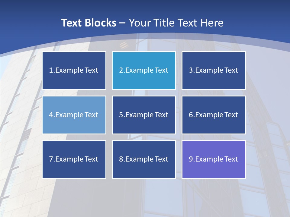 Company White Building PowerPoint Template
