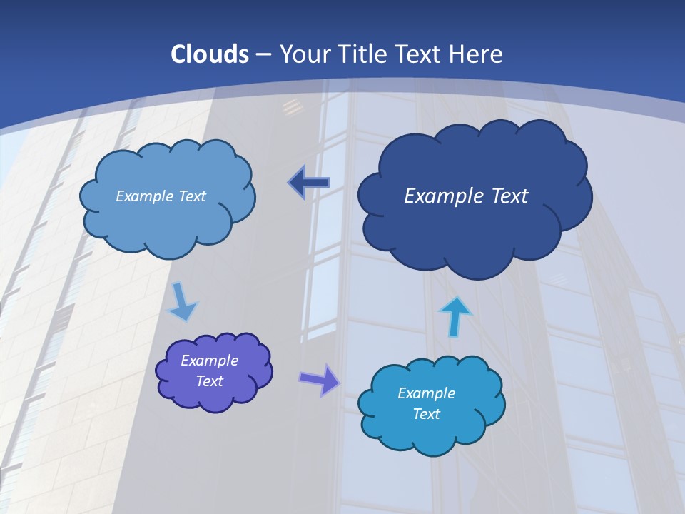 Company White Building PowerPoint Template