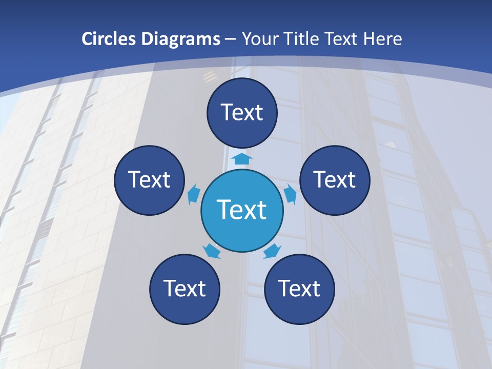 Company White Building PowerPoint Template