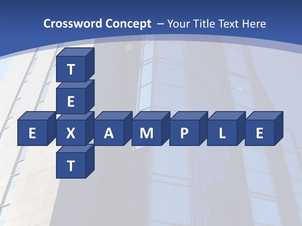 Company White Building PowerPoint Template