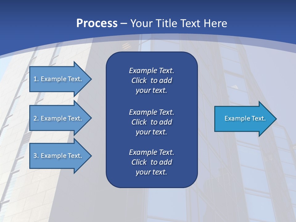 Company White Building PowerPoint Template