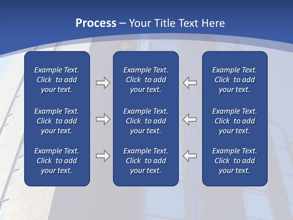 Company White Building PowerPoint Template