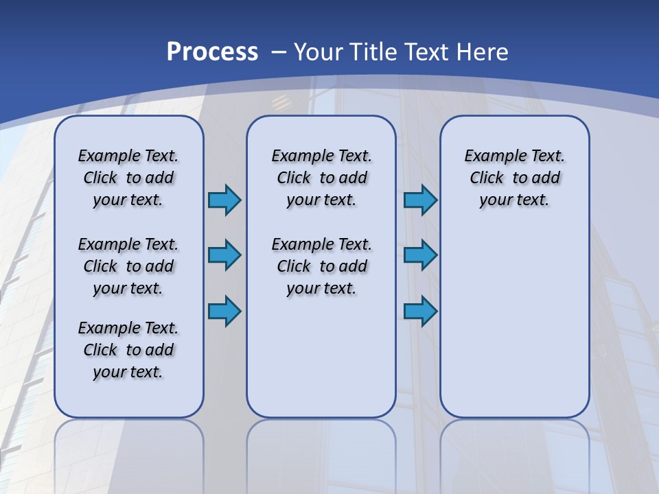 Company White Building PowerPoint Template