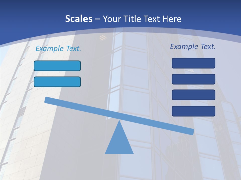 Company White Building PowerPoint Template
