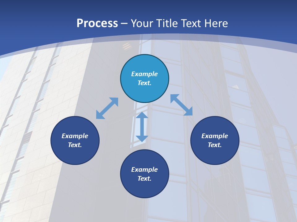 Company White Building PowerPoint Template