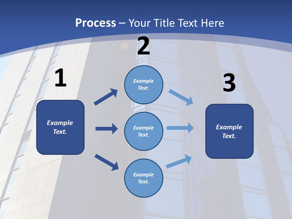 Company White Building PowerPoint Template