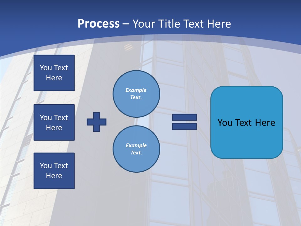 Company White Building PowerPoint Template