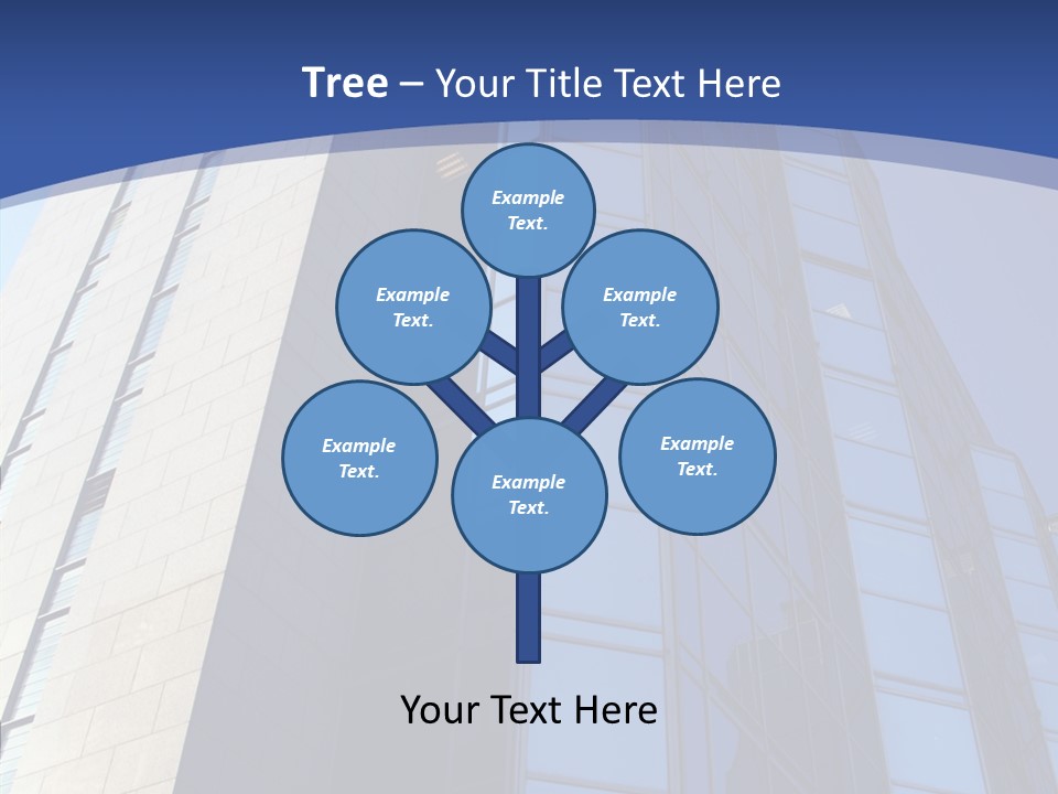Company White Building PowerPoint Template