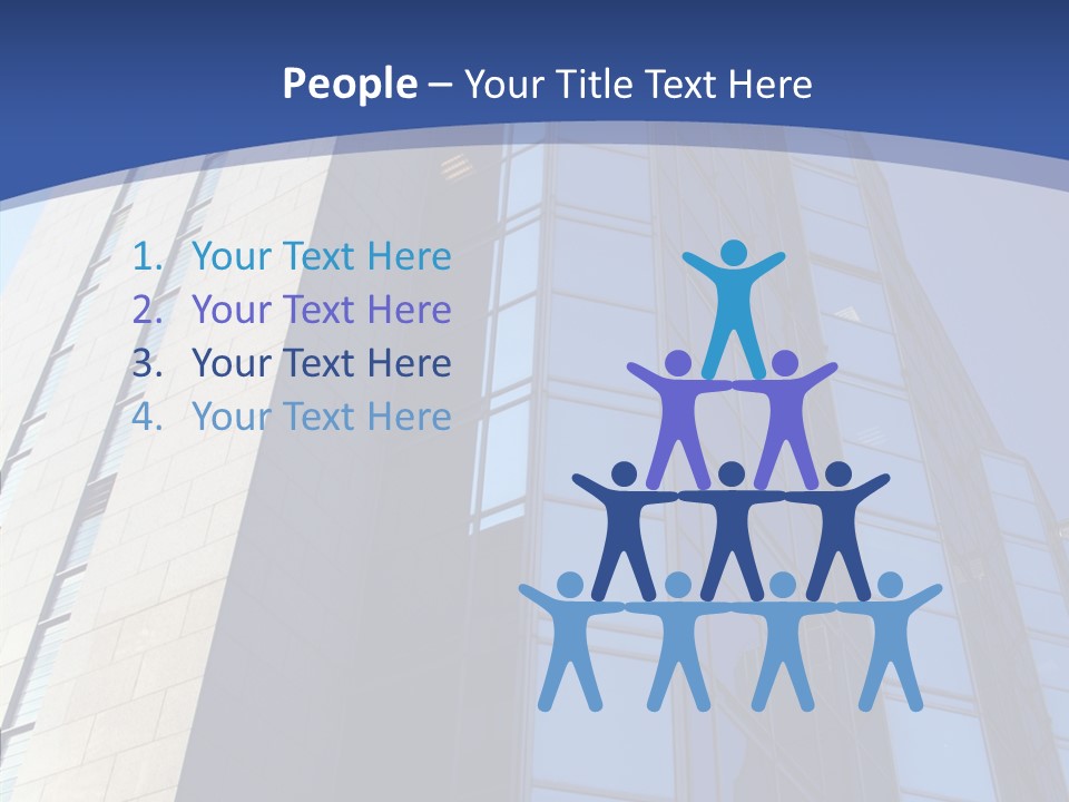 Company White Building PowerPoint Template