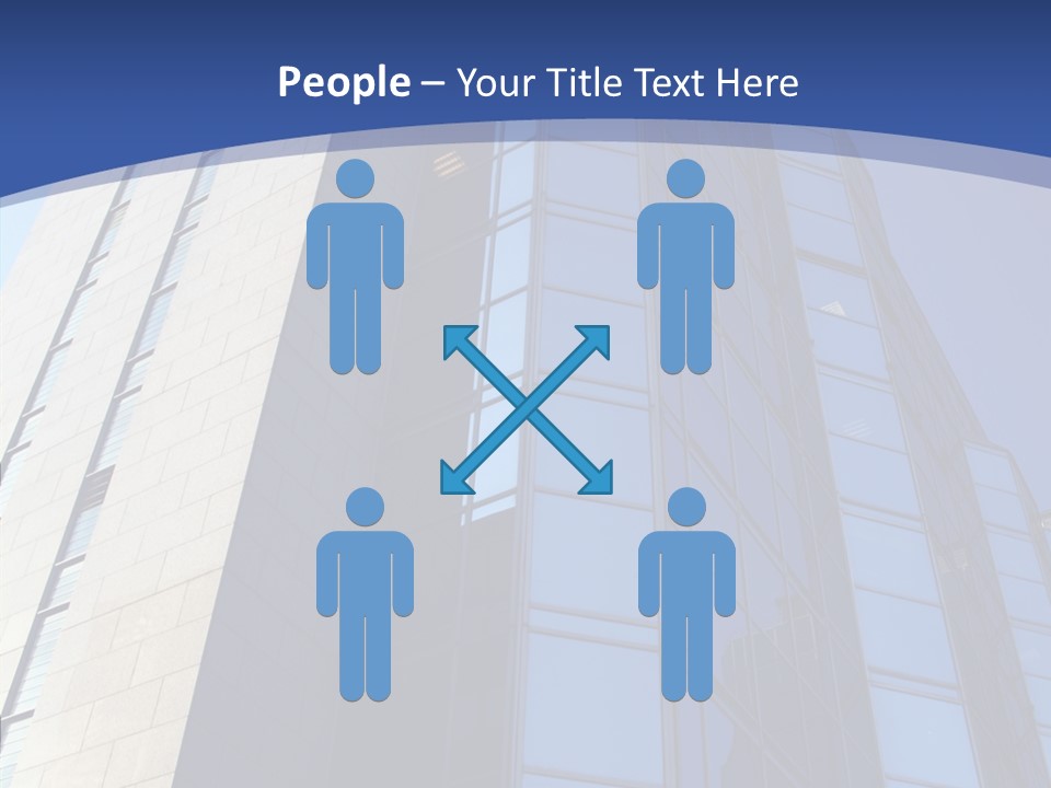 Company White Building PowerPoint Template