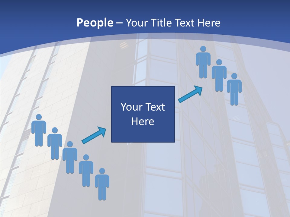 Company White Building PowerPoint Template