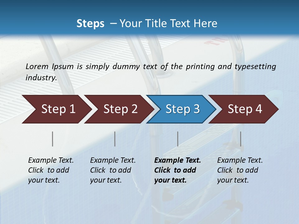 Leisure Wide Umbrella PowerPoint Template