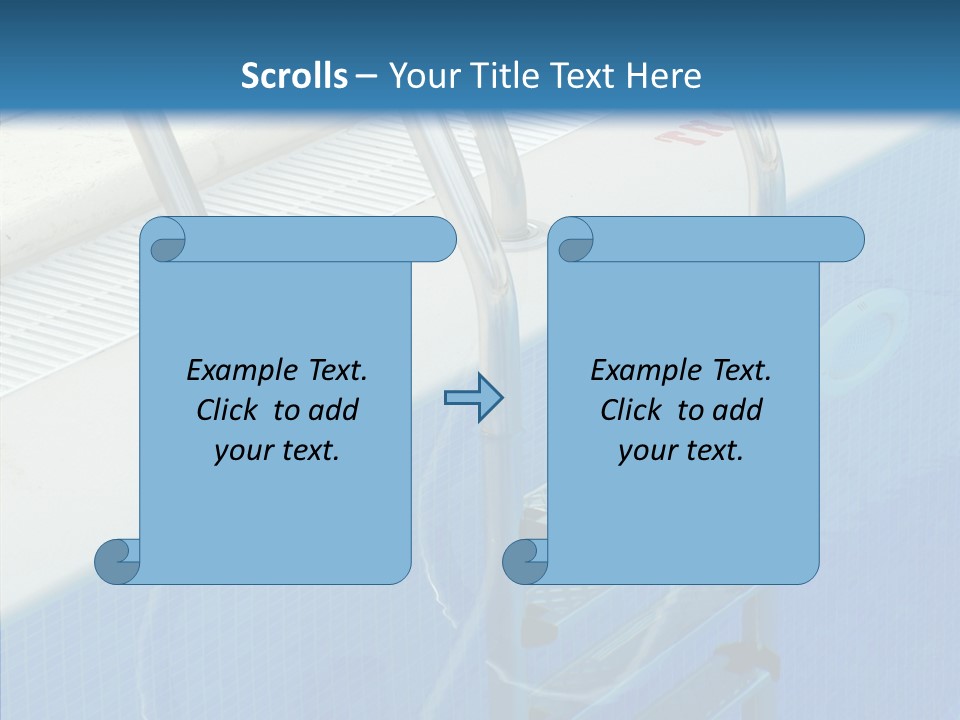 Leisure Wide Umbrella PowerPoint Template