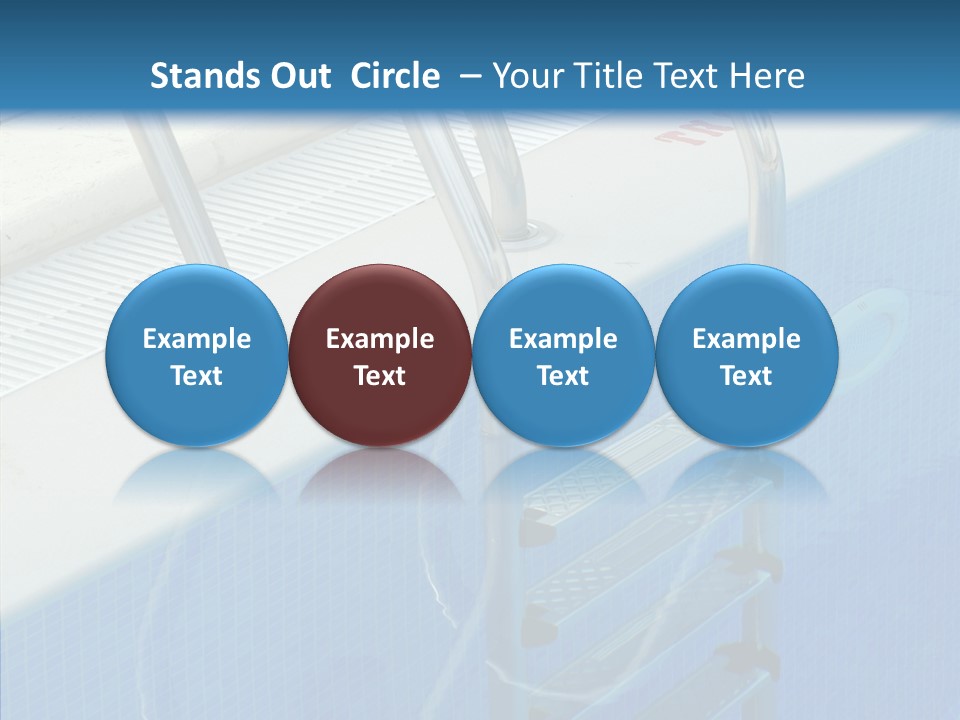 Leisure Wide Umbrella PowerPoint Template