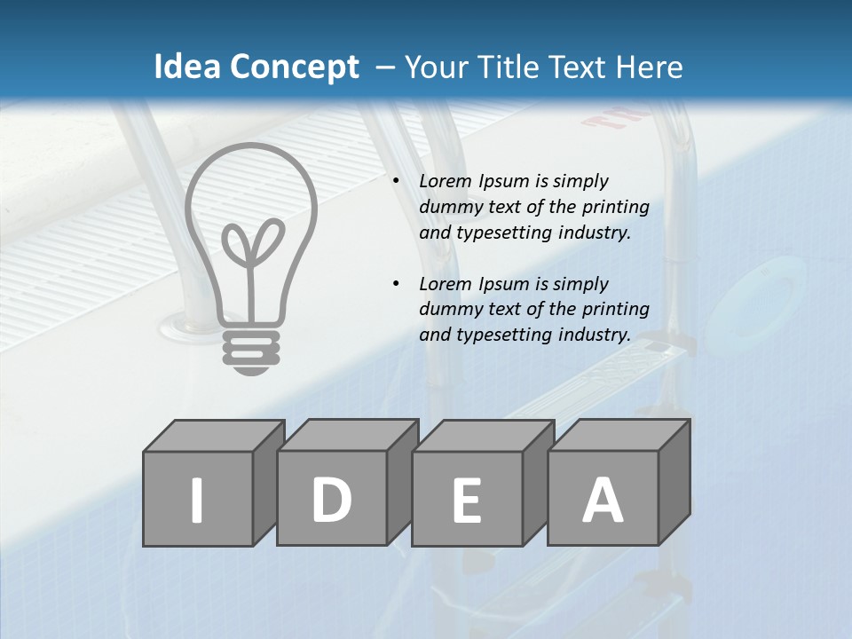 Leisure Wide Umbrella PowerPoint Template