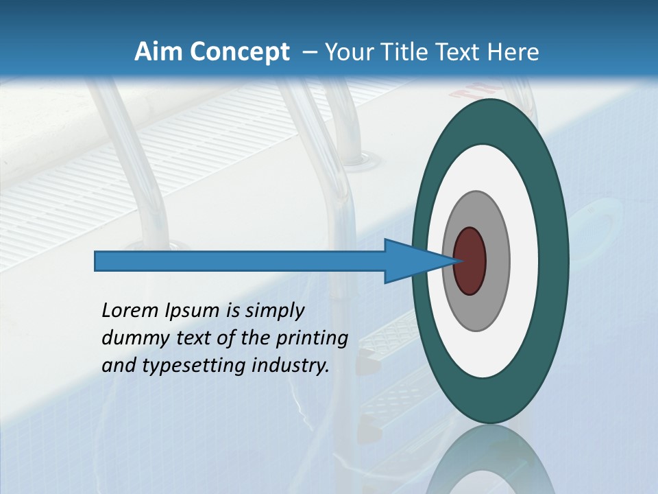 Leisure Wide Umbrella PowerPoint Template