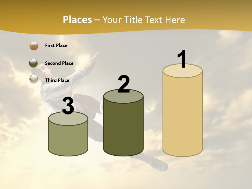 Kick Ball Door PowerPoint Template