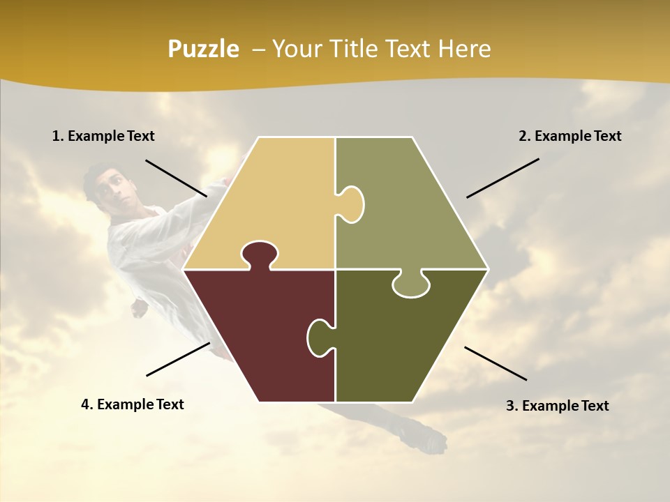 Kick Ball Door PowerPoint Template