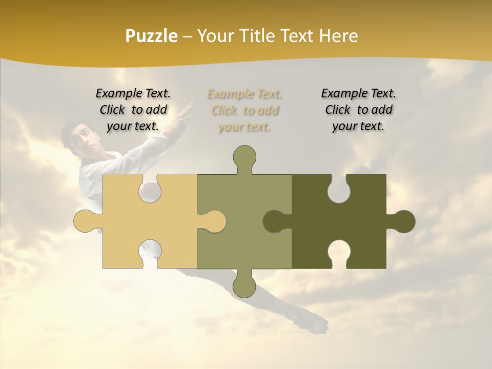 Kick Ball Door PowerPoint Template