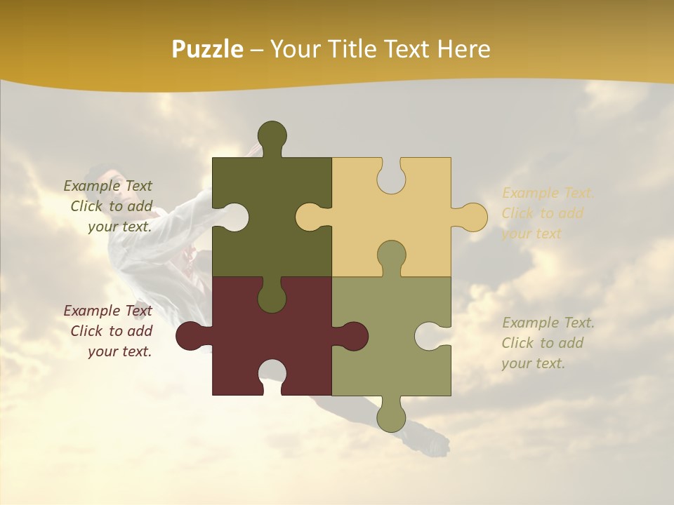 Kick Ball Door PowerPoint Template