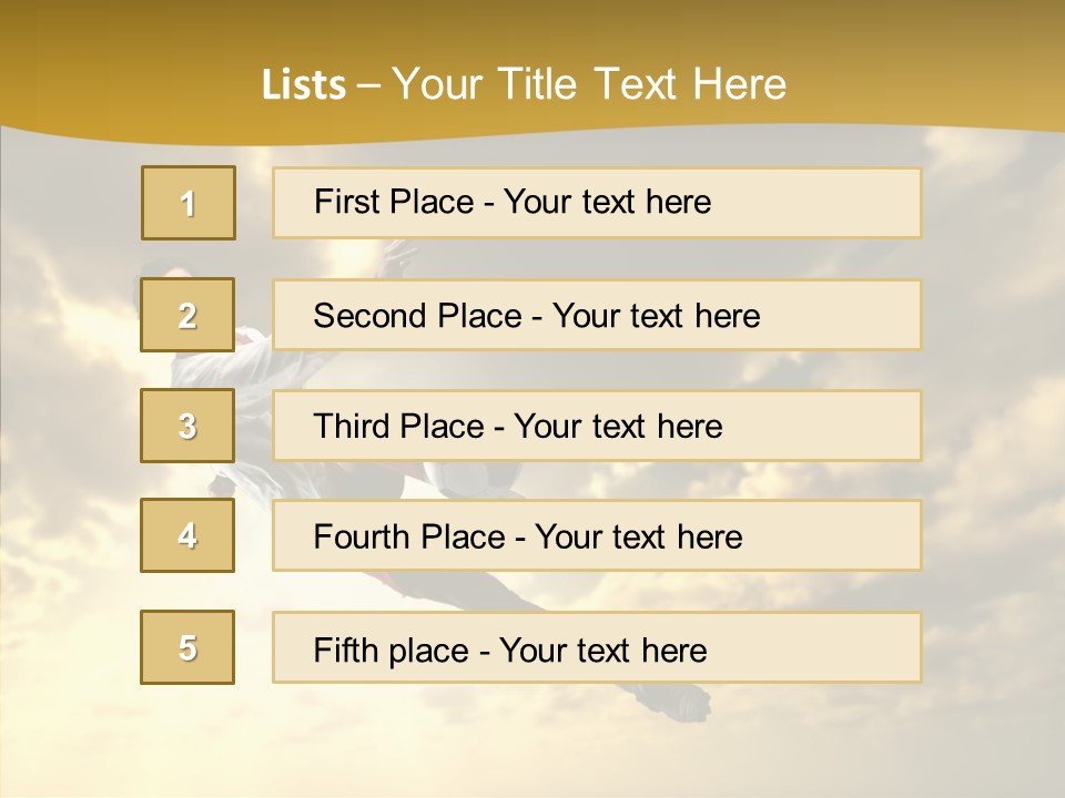 Kick Ball Door PowerPoint Template