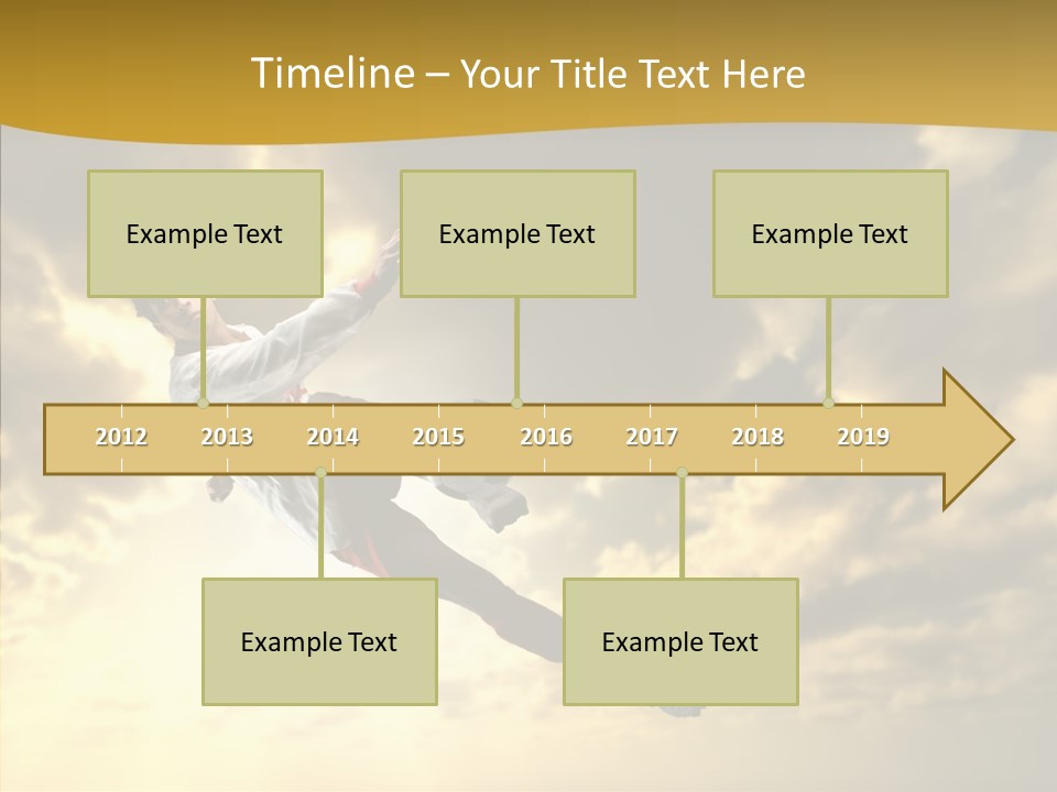 Kick Ball Door PowerPoint Template