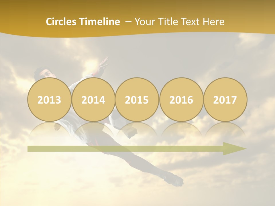 Kick Ball Door PowerPoint Template