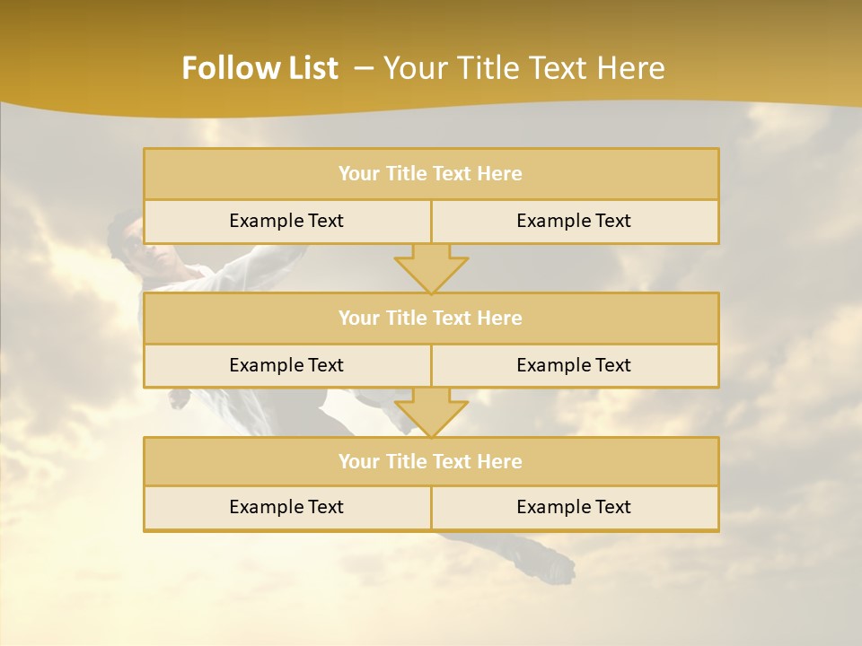 Kick Ball Door PowerPoint Template